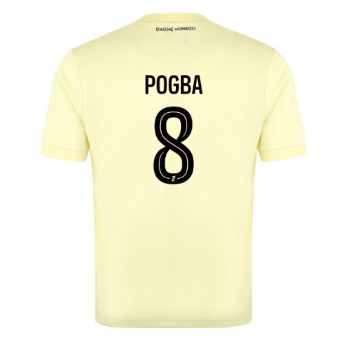 Fotbalové Dres AS Monaco Paul Pogba #8 Alternativní 2025-26 Krátký Rukáv